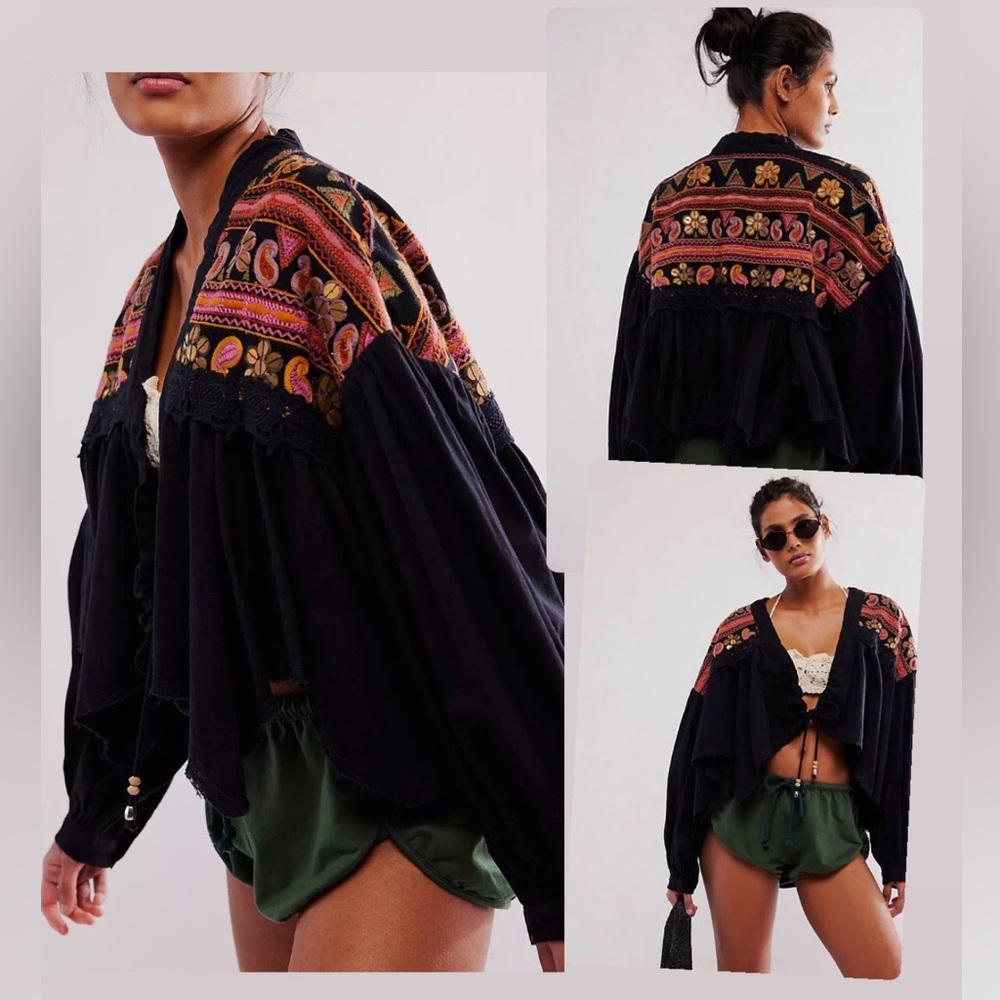 NWT $168 Free People Savanah
Bed Jacket Size Medium 🔥